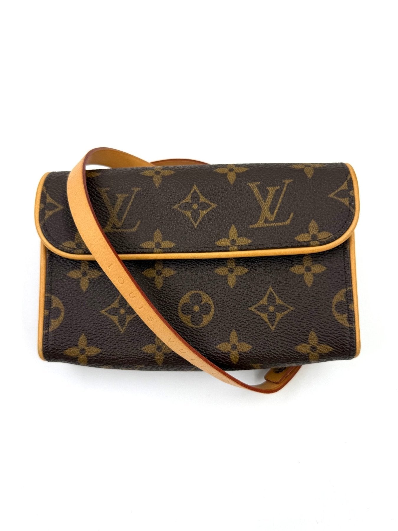 LOUIS VUITTON Pochette Florentine Monogram Canvas – Clutch Macarons