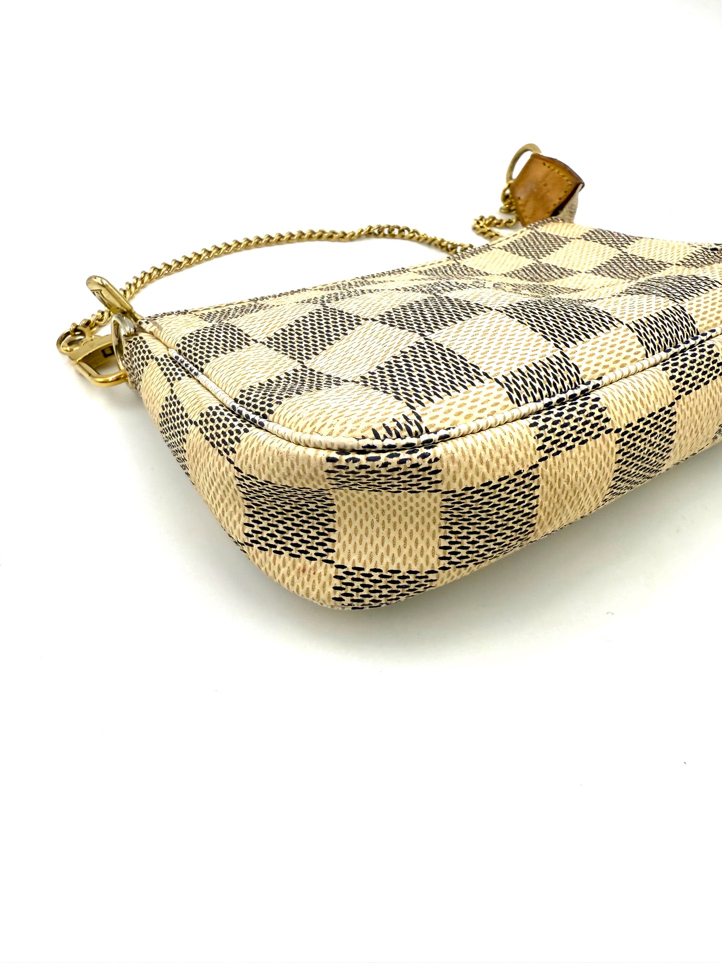 LOUIS VUITTON Mini Pochette Damier Azur