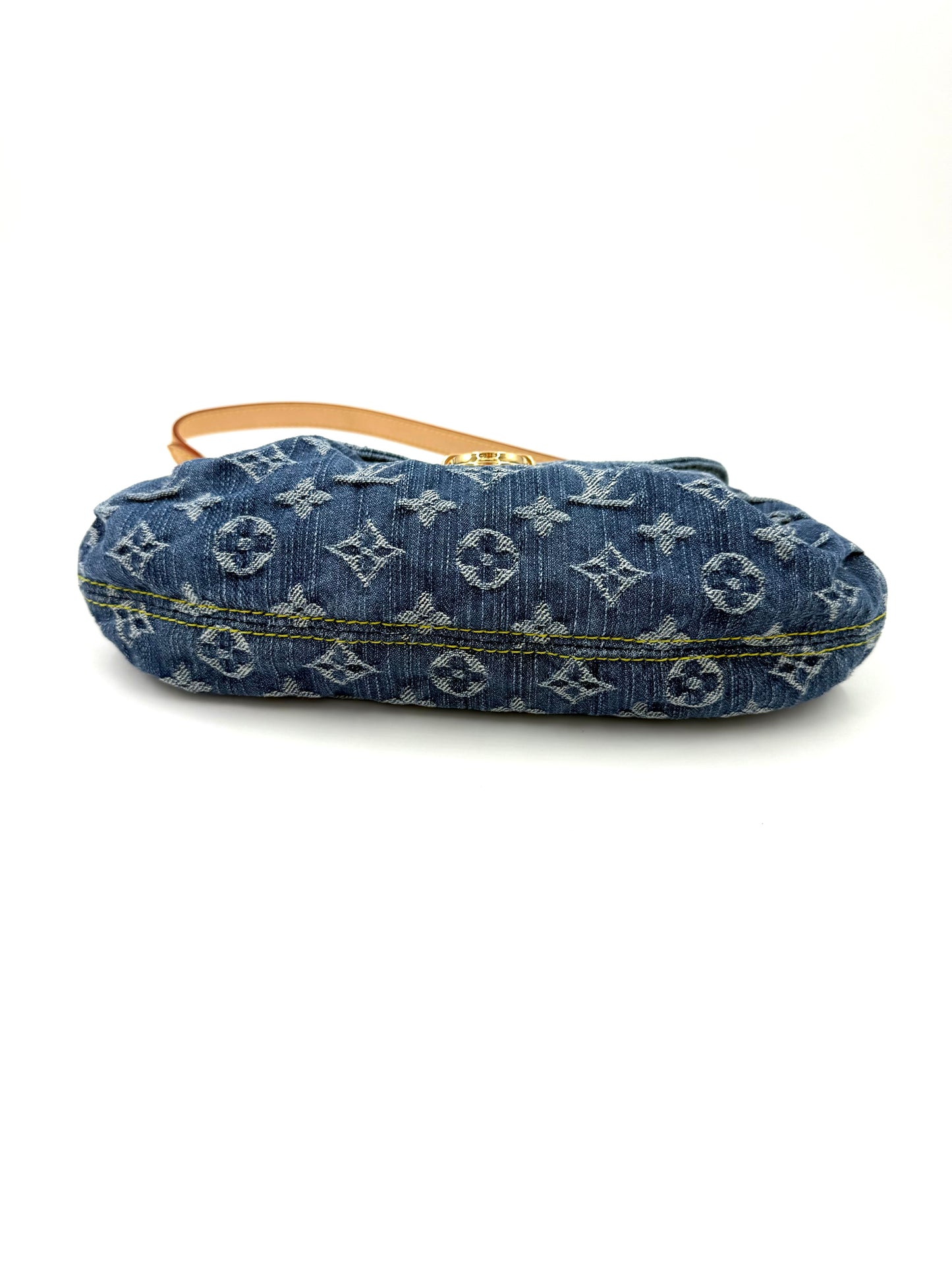 LOUIS VUITTON Mini Pleaty Monogram Denim