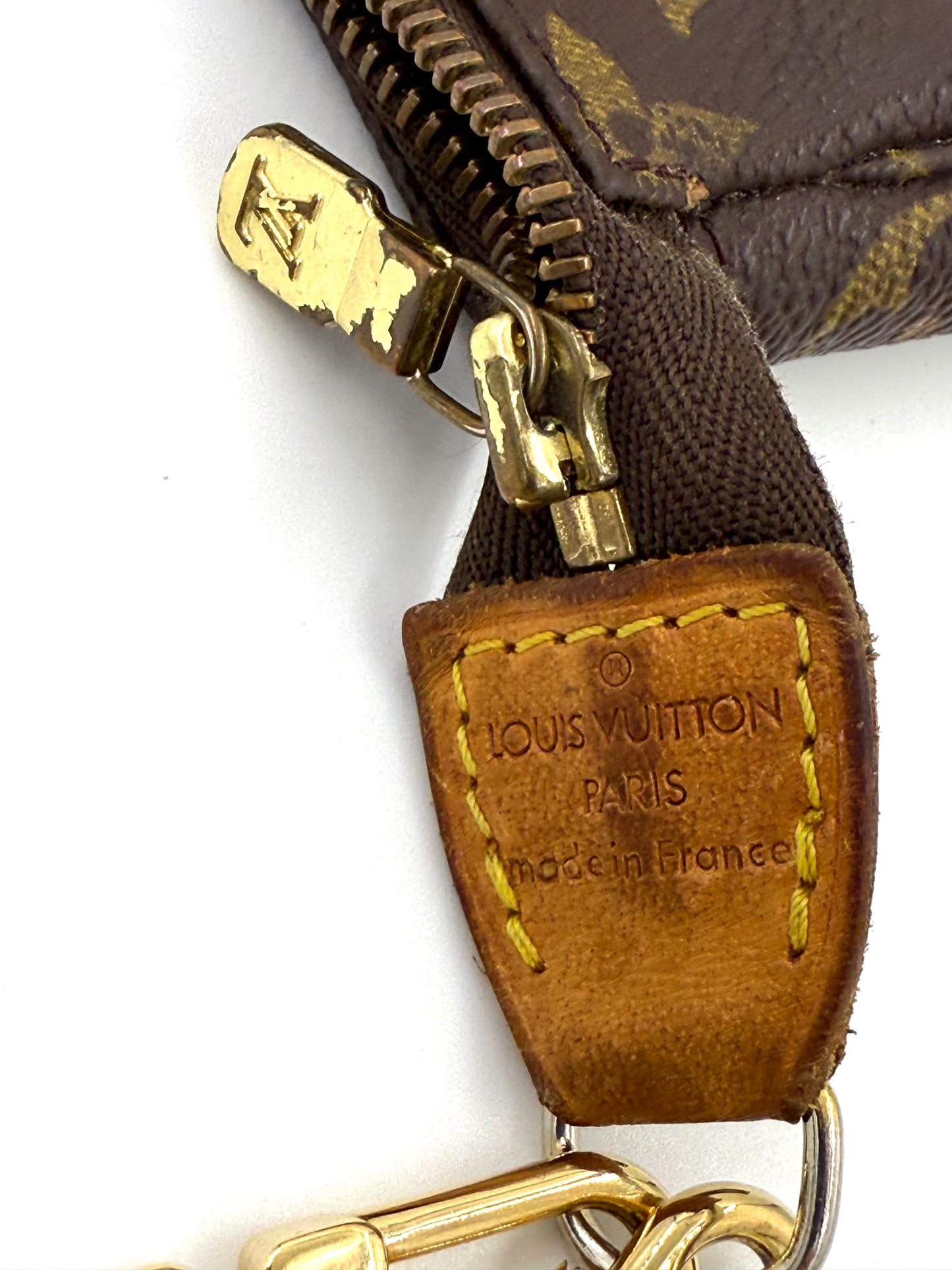LOUIS VUITTON Pochette Accessoires Monogram Canvas Vintage