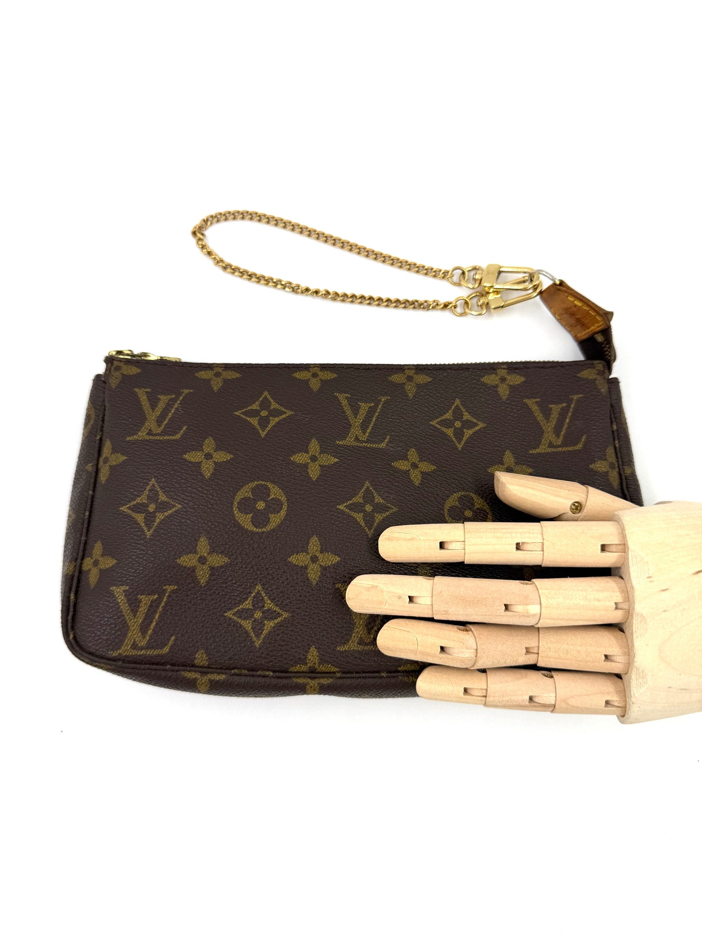 LOUIS VUITTON Pochette Accessoires Monogram Canvas Vintage