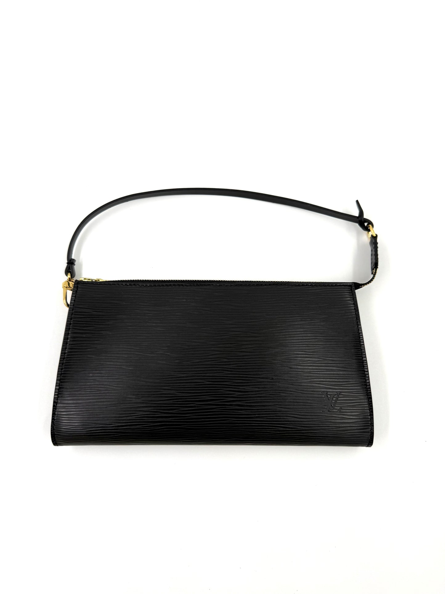 LOUIS VUITTON Pochette Accessoires Epi schwarz