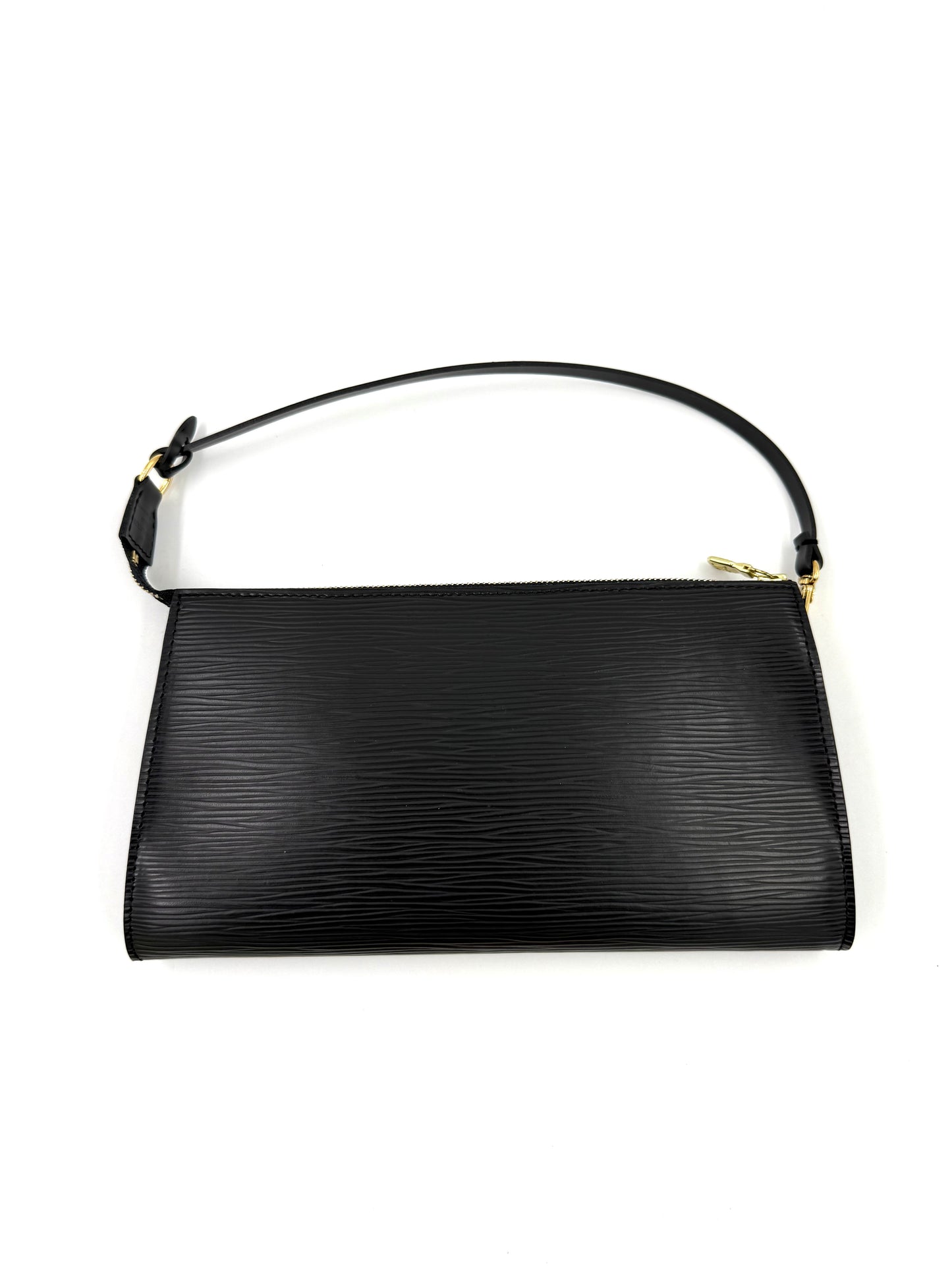 LOUIS VUITTON Pochette Accessoires Epi schwarz
