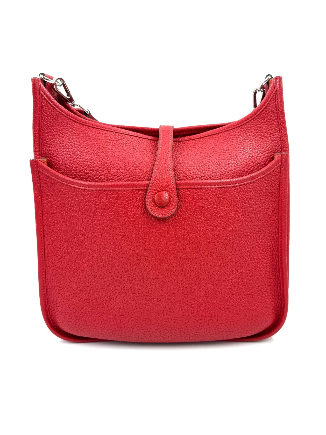 HERMÈS Evelyne 29 Clemence rouge - Clutch & Macarons - Q im Quadrat; 2013 - Clutch & Macarons -
