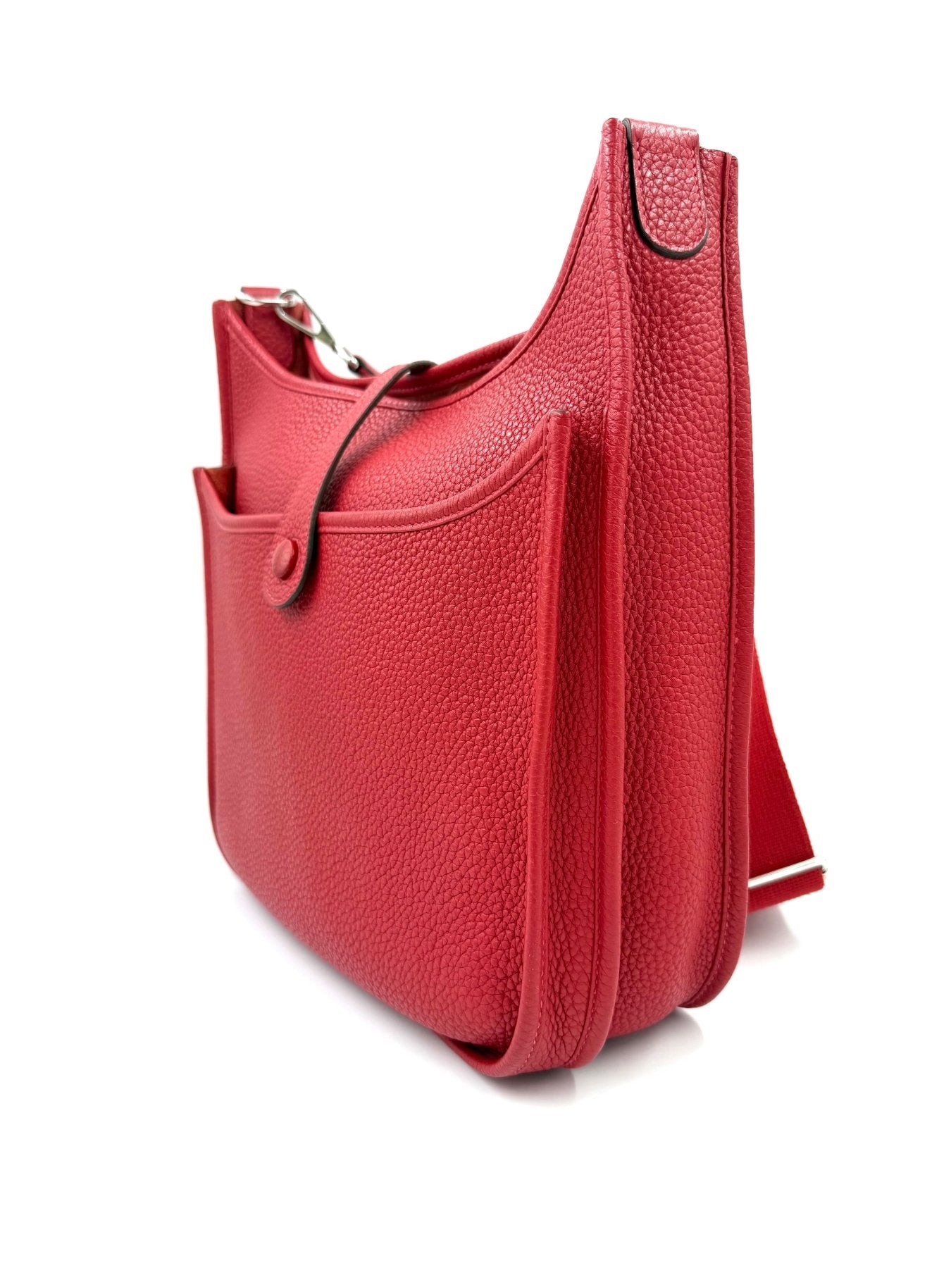 HERMÈS Evelyne 29 Clemence rouge - Clutch & Macarons - Q im Quadrat; 2013 - Clutch & Macarons -