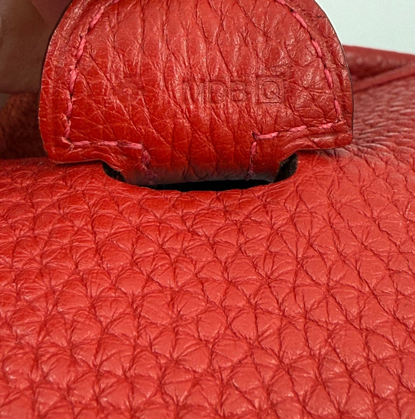 HERMÈS Evelyne 29 Clemence rouge - Clutch & Macarons - Q im Quadrat; 2013 - Clutch & Macarons -