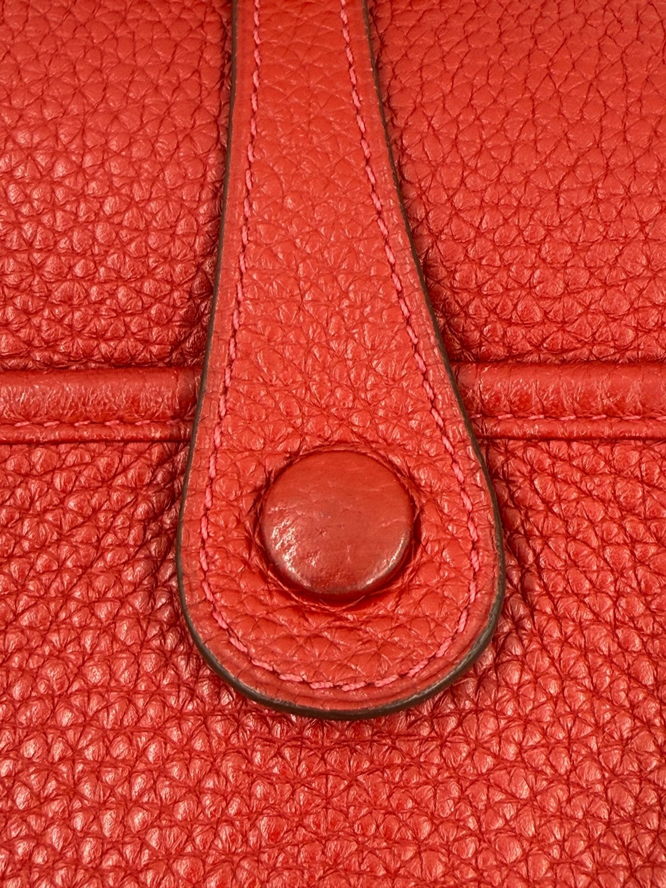 HERMÈS Evelyne 29 Clemence rouge - Clutch & Macarons - Q im Quadrat; 2013 - Clutch & Macarons -