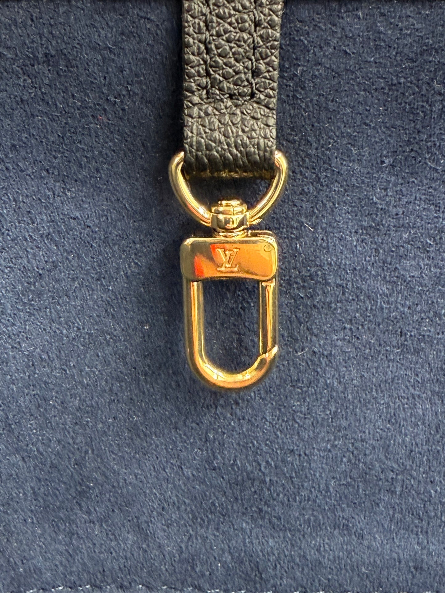 LOUIS VUITTON Neverfull MM Monogram Empreinte schwarz