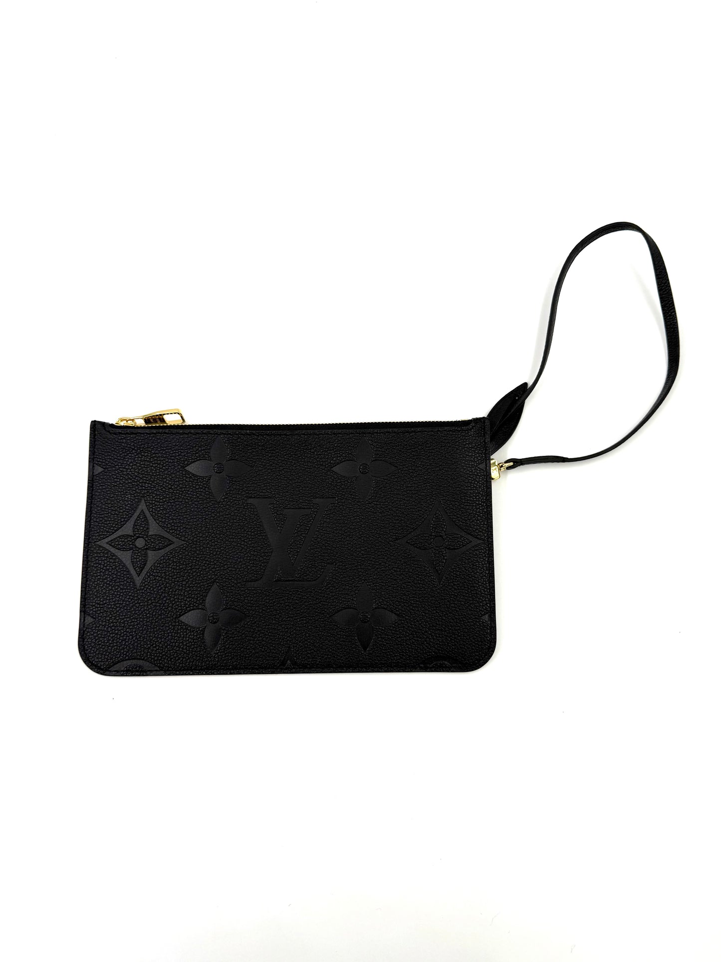 LOUIS VUITTON Neverfull MM Monogram Empreinte schwarz