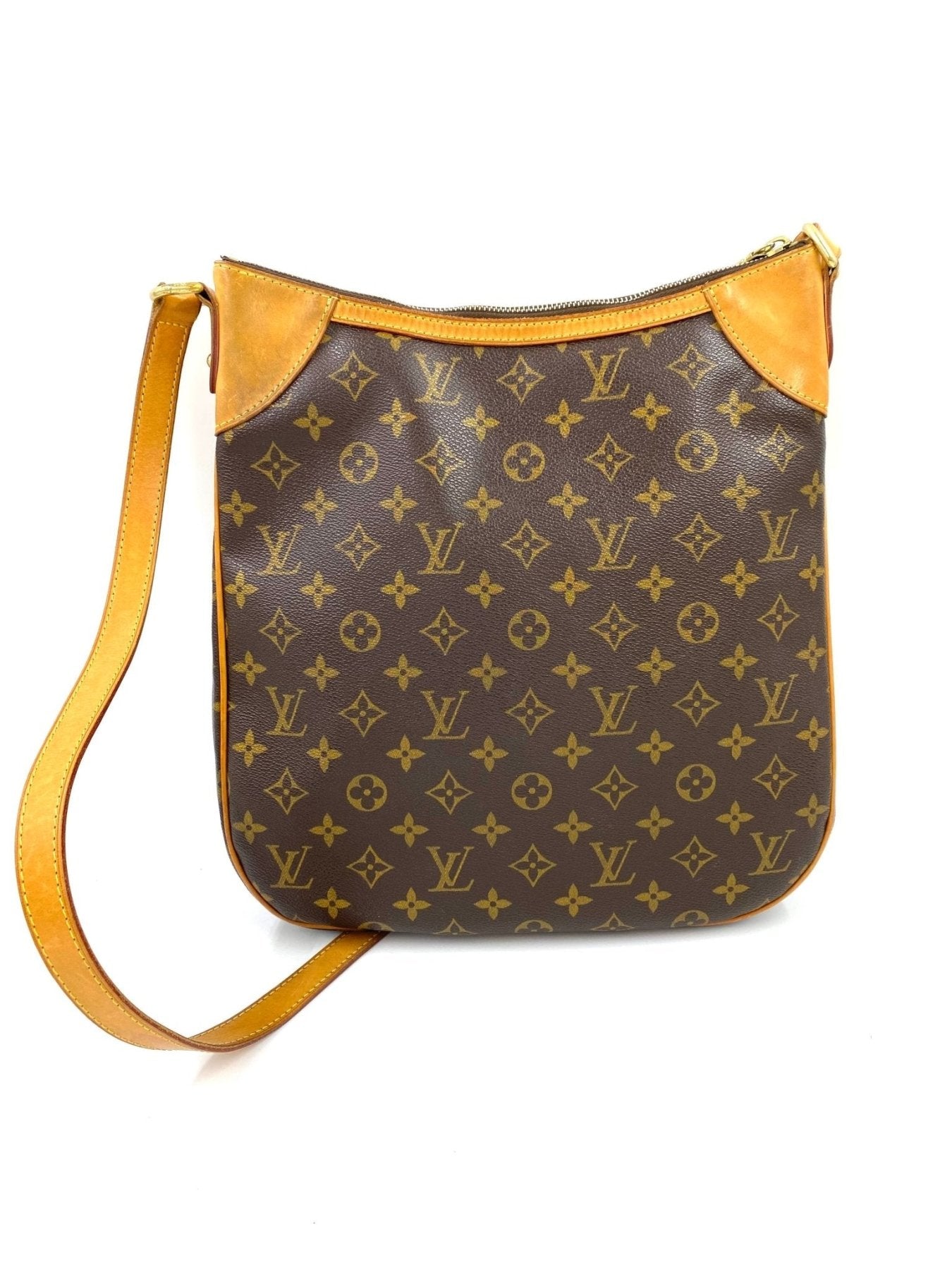 Louis Vuitton Odeon MM Monogram Canvas Tasche mit verstellbarem Schulterriemen und klassischem LV-Muster