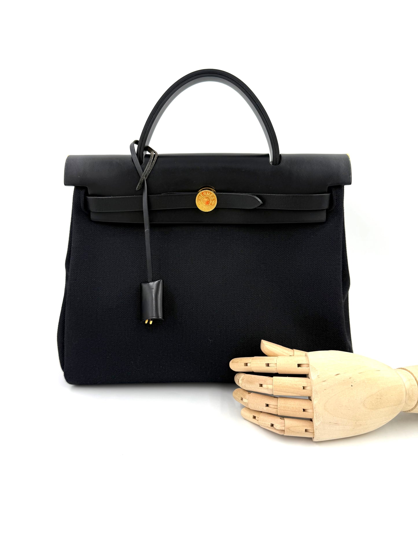 HERMÈS Herbag 31 schwarz