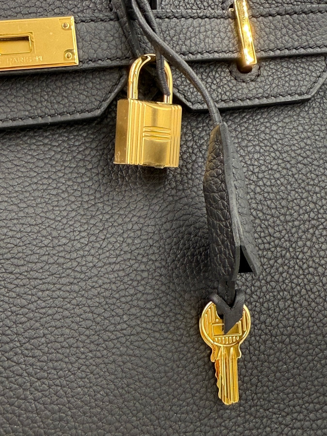 HERMÈS Birkin 30 Togo schwarz GHW - Clutch & Macarons - WPY574 - Clutch & Macarons -