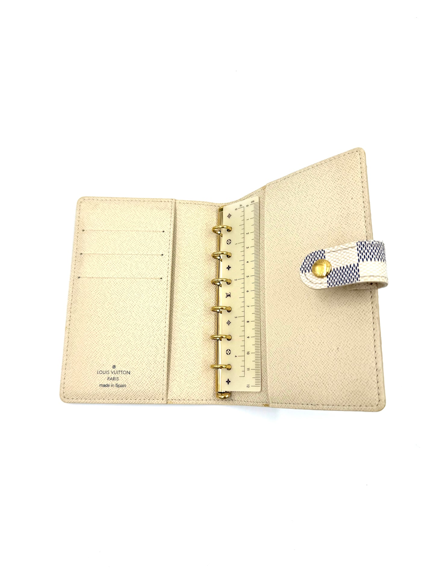 LOUIS VUITTON Agenda PM Damier Azur