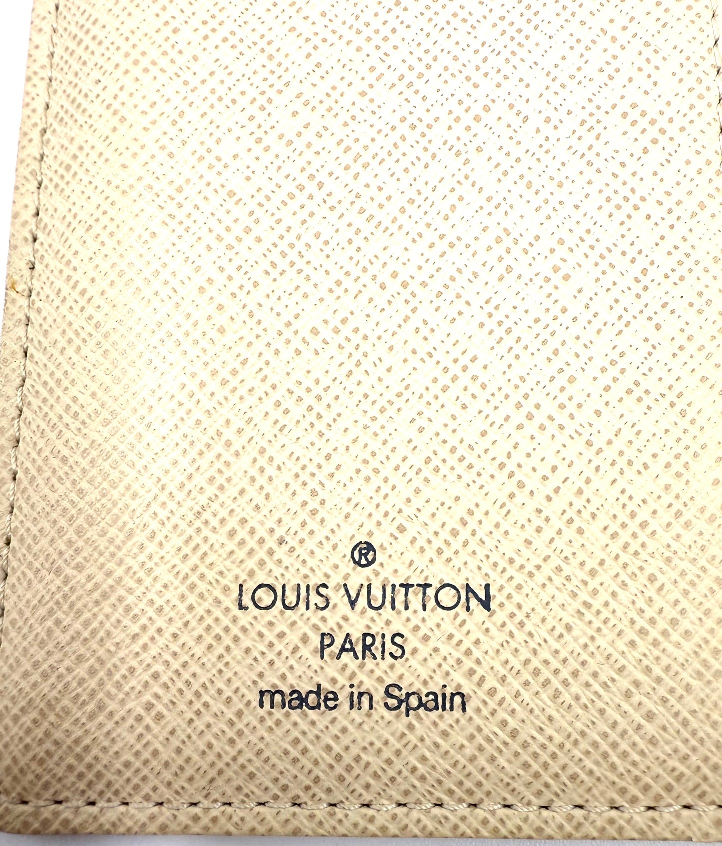 LOUIS VUITTON Agenda PM Damier Azur