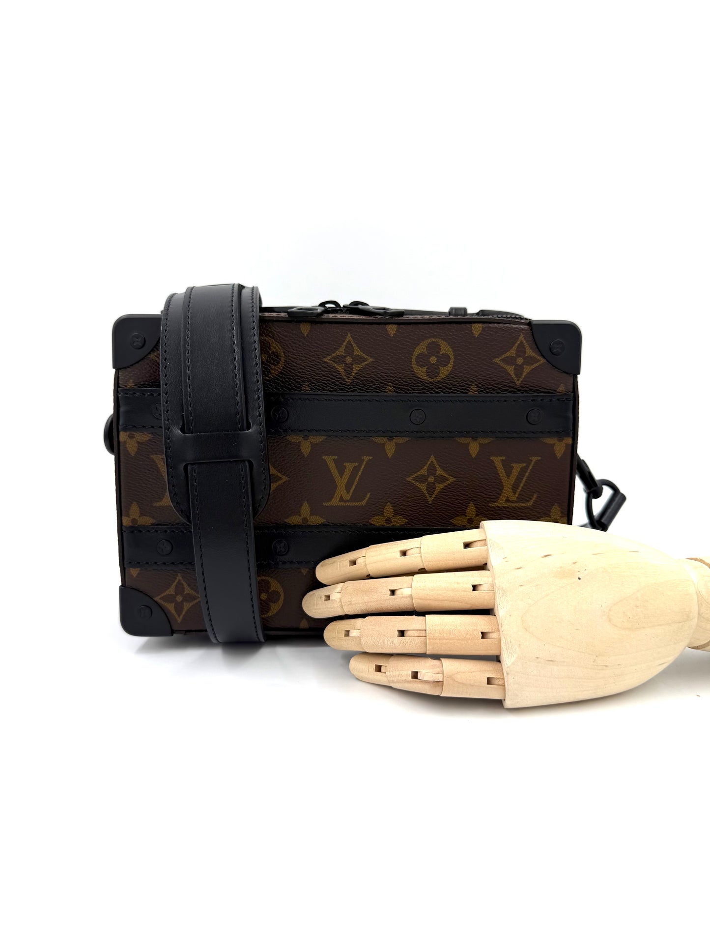 LOUIS VUITTON Handle Soft Trunk Monogram Canvas