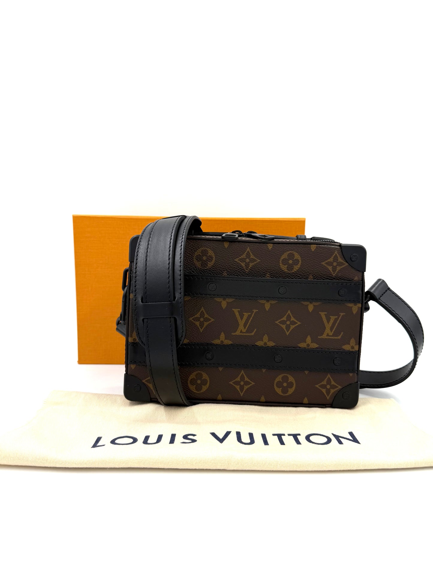 LOUIS VUITTON Handle Soft Trunk Monogram Canvas
