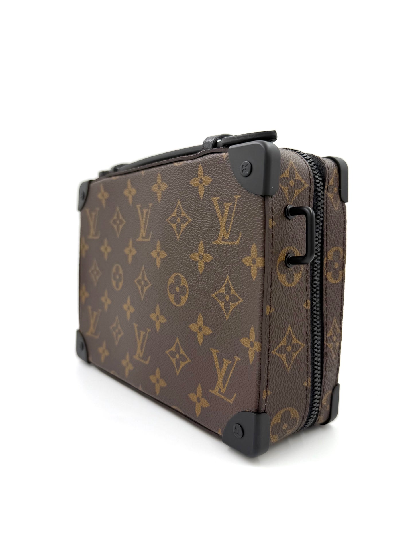 LOUIS VUITTON Handle Soft Trunk Monogram Canvas