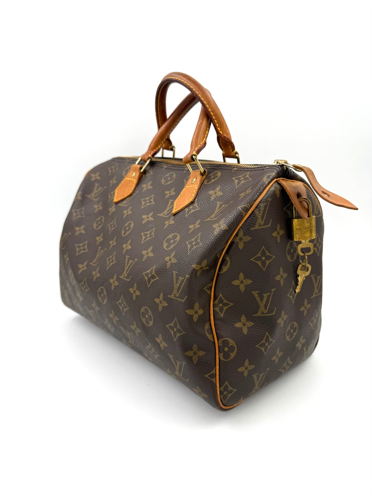 LOUIS VUITTON Speedy 30 Monogram Canvas Vintage