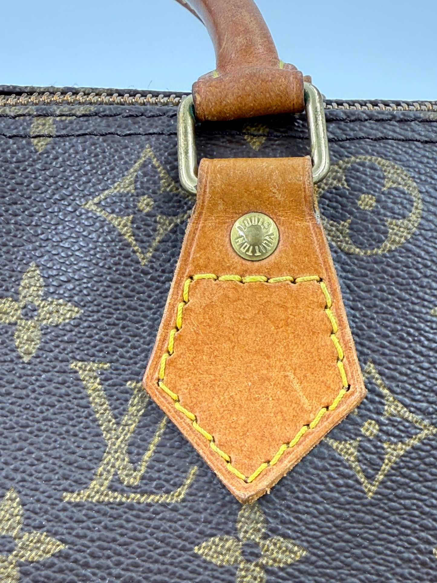 LOUIS VUITTON Speedy 30 Monogram Canvas Vintage