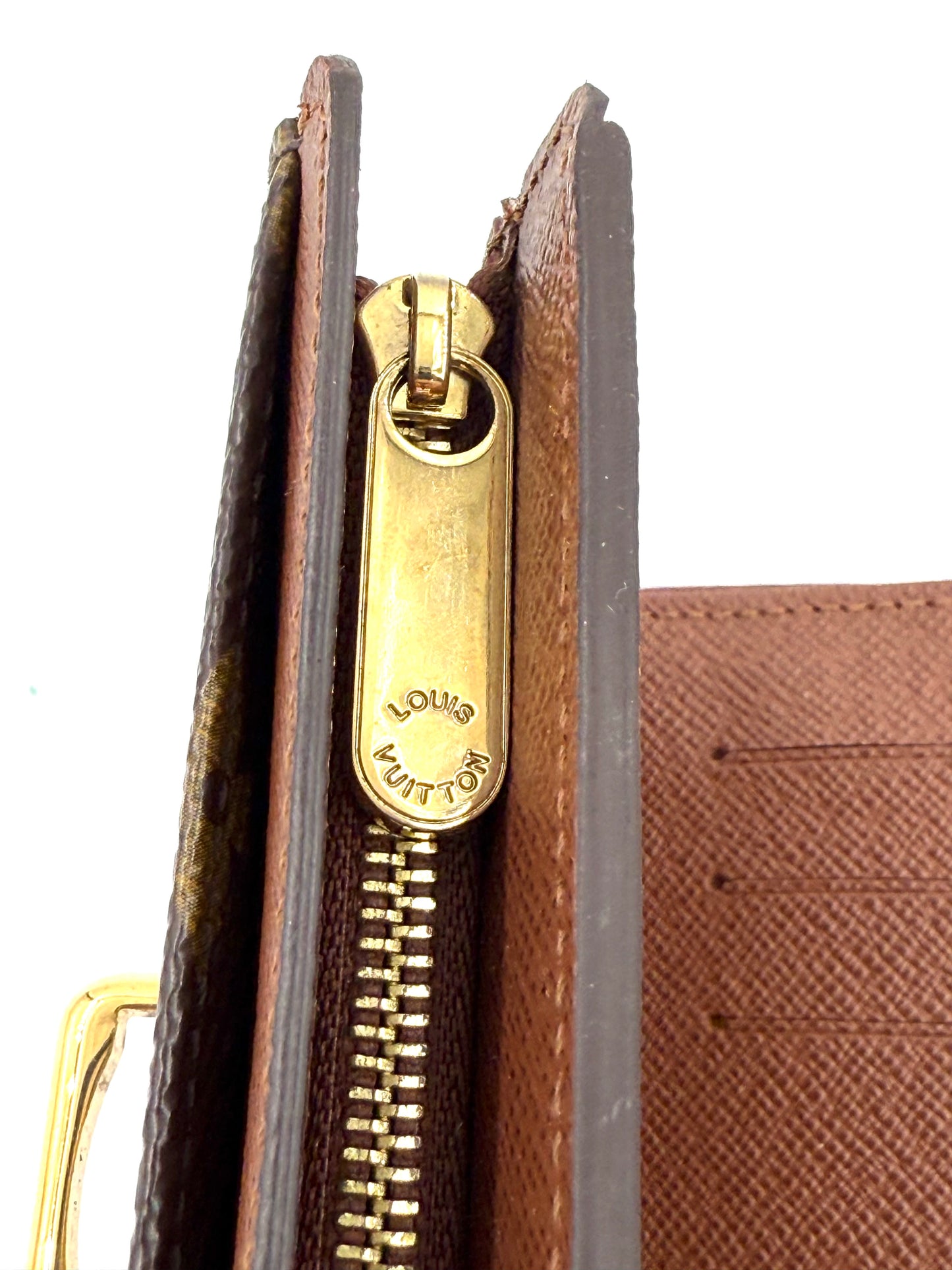 LOUIS VUITTON Joey Portemonnaie Monogram Canvas