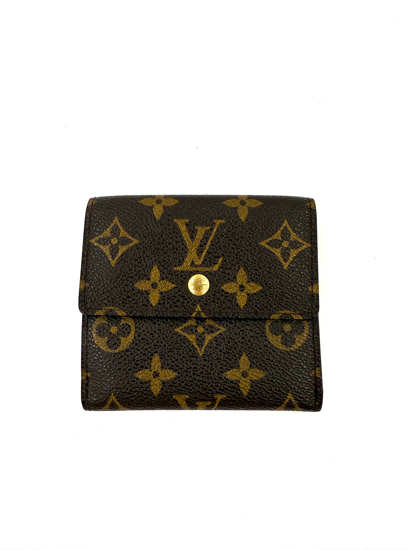 LOUIS VUITTON Elise Portemonnaie Monogram Canvas