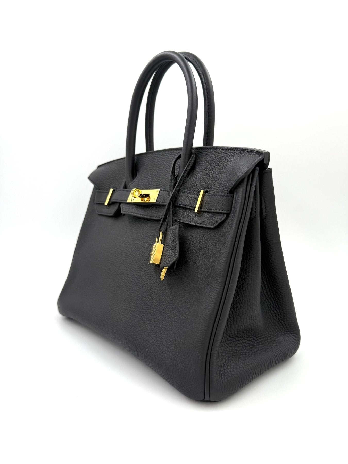 HERMÈS Birkin 30 Togo schwarz GHW - Clutch & Macarons - Y - Clutch & Macarons -