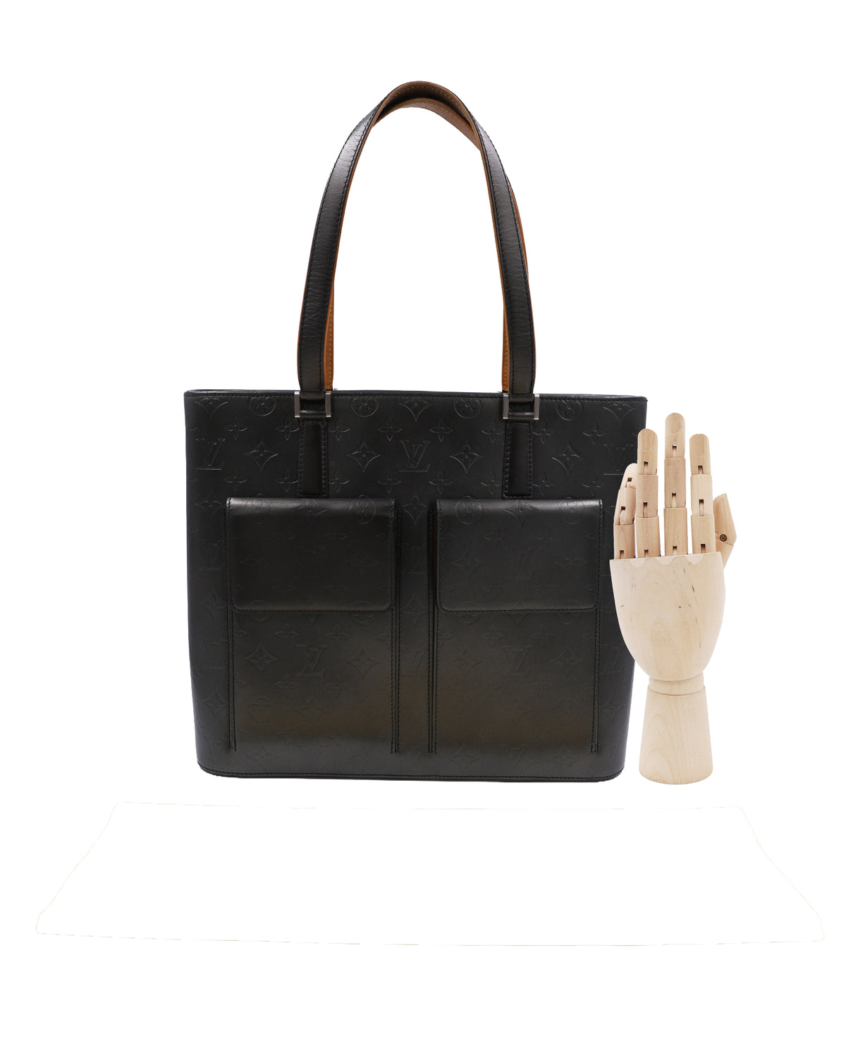 LOUIS VUITTON Wilwood Monogram Vernis Anthrazit