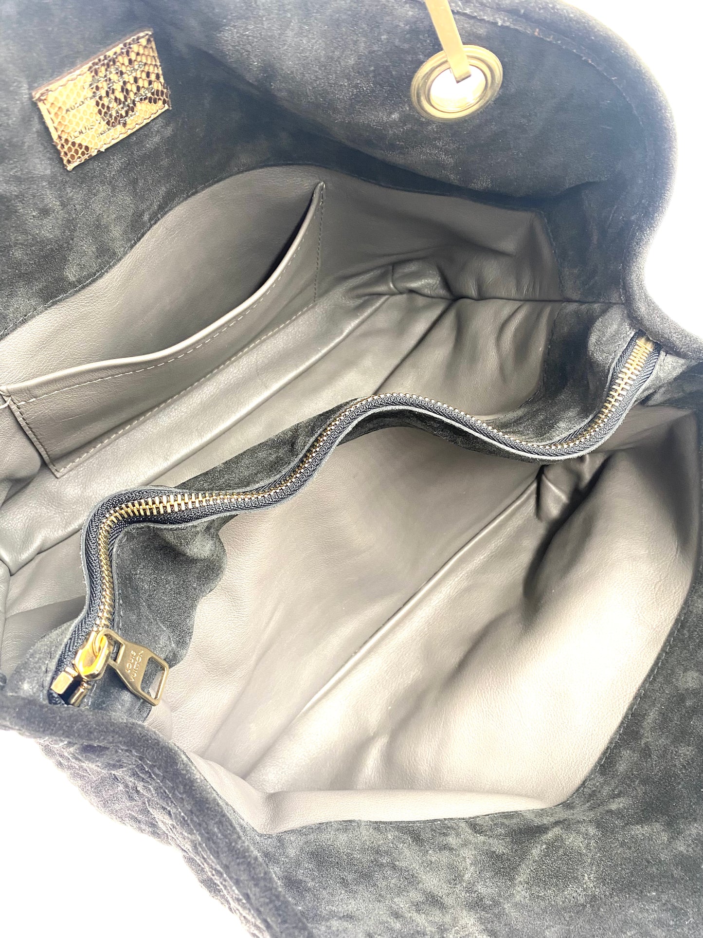 LOUIS VUITTON Whisper Monogram Suede