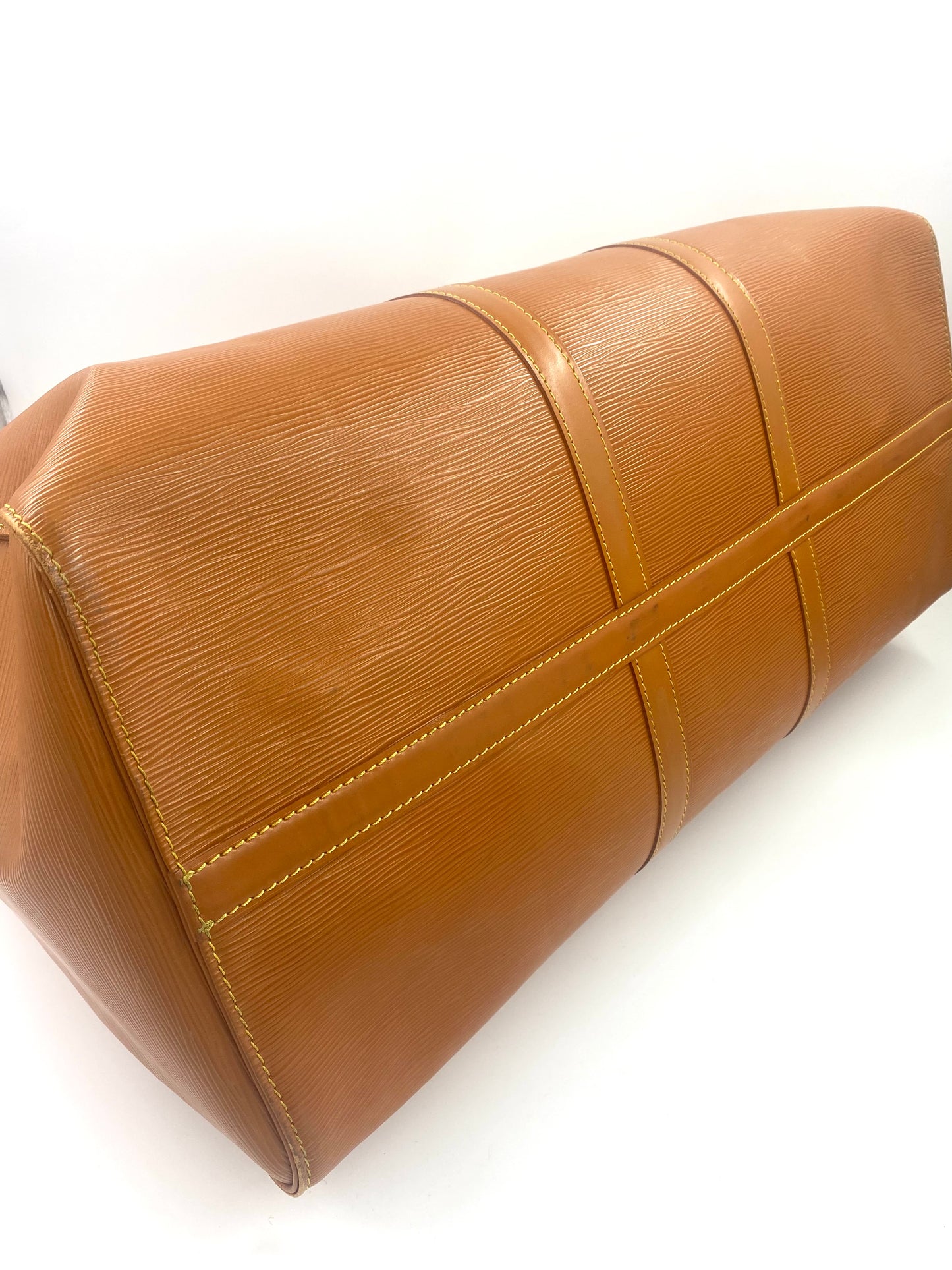 LOUIS VUITTON Keepall 55 Epileder Reisetasche