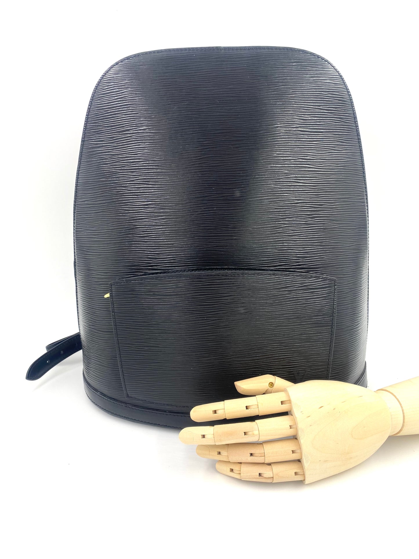 LOUIS VUITTON Rucksack Gobelins Epi schwarz