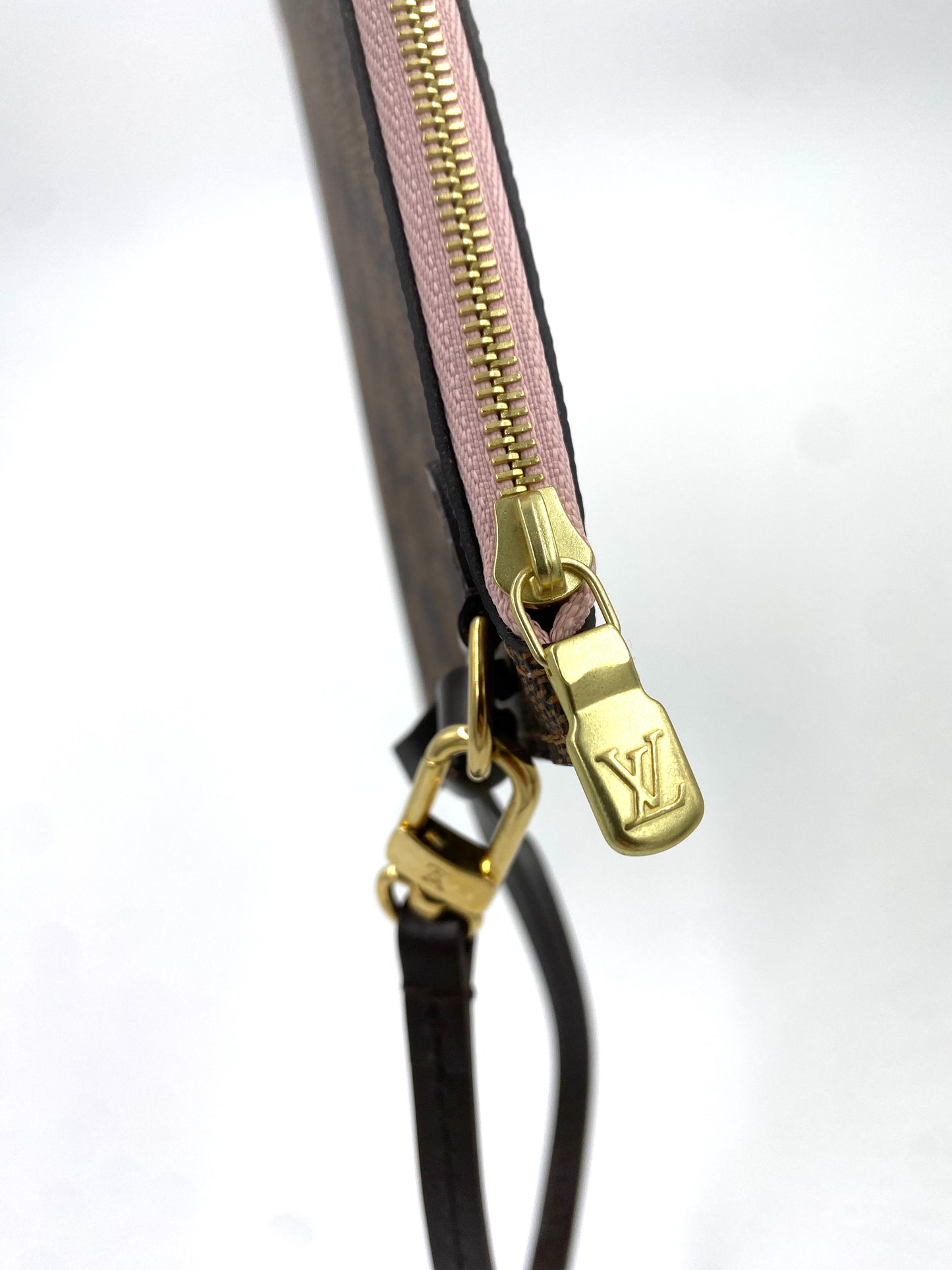 LOUIS VUITTON Neverfull MM mit Pochette Damier ebene