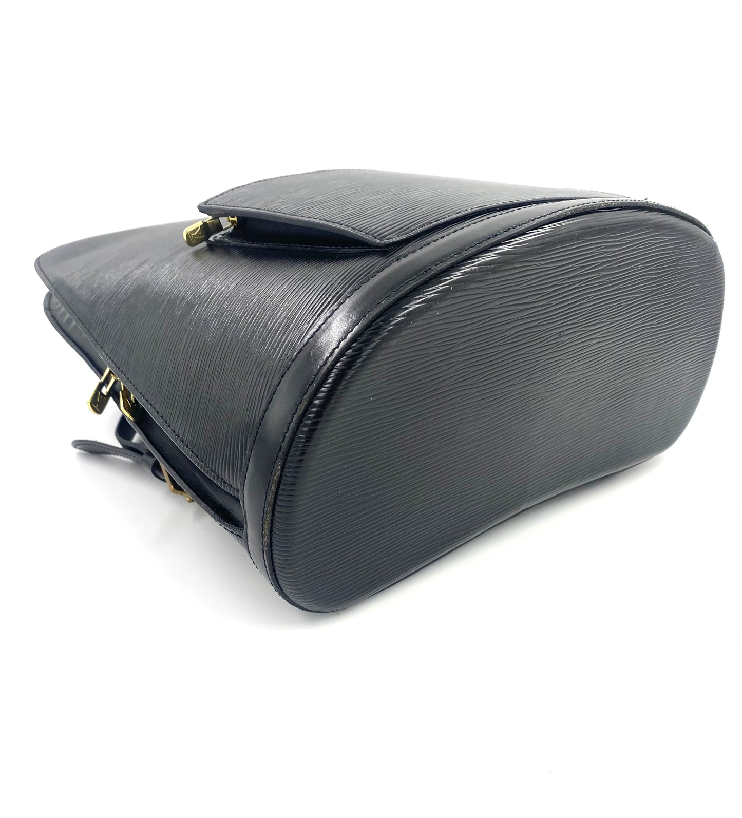LOUIS VUITTON Rucksack Gobelins Epi schwarz