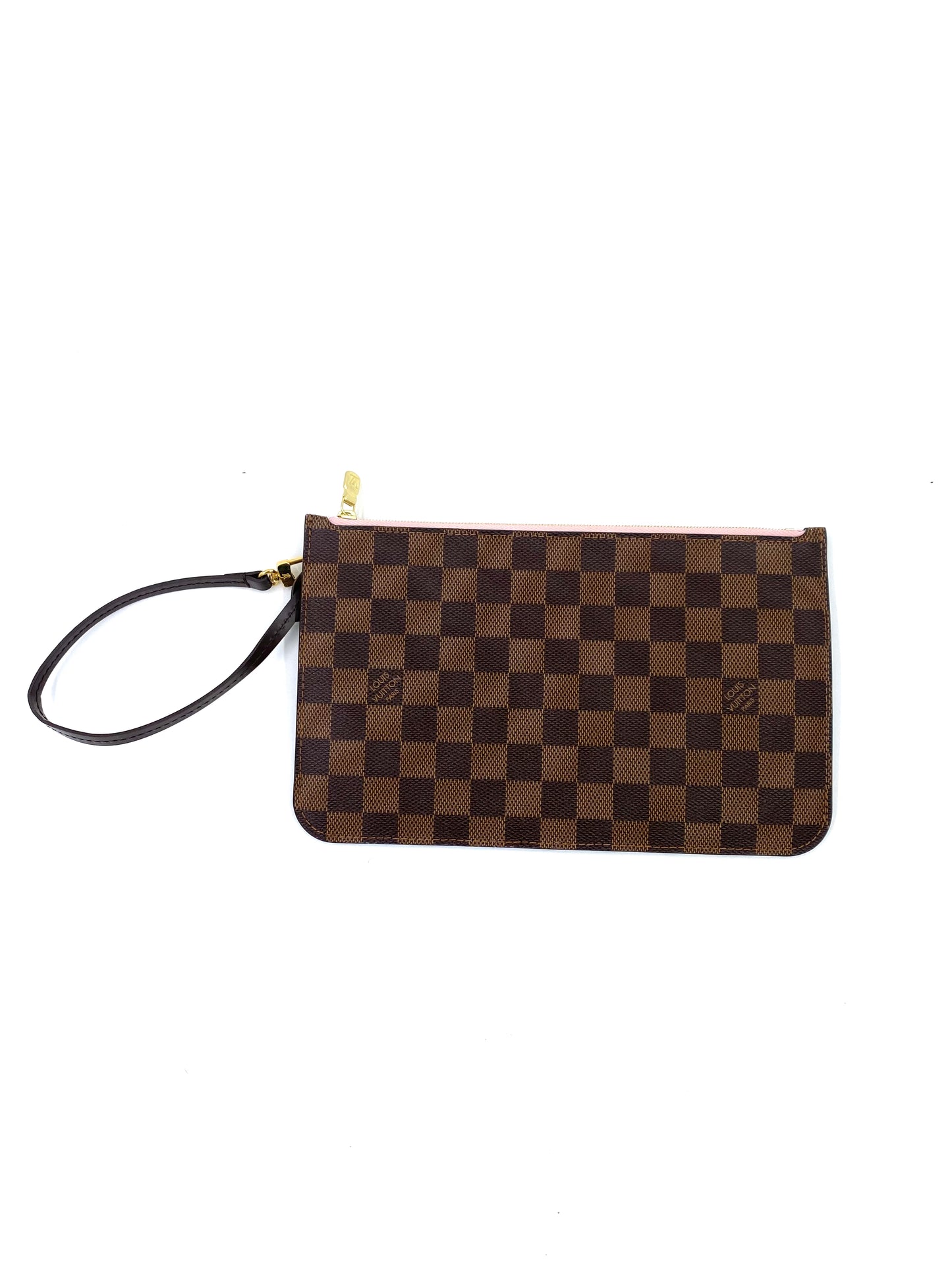 LOUIS VUITTON Neverfull MM mit Pochette Damier ebene
