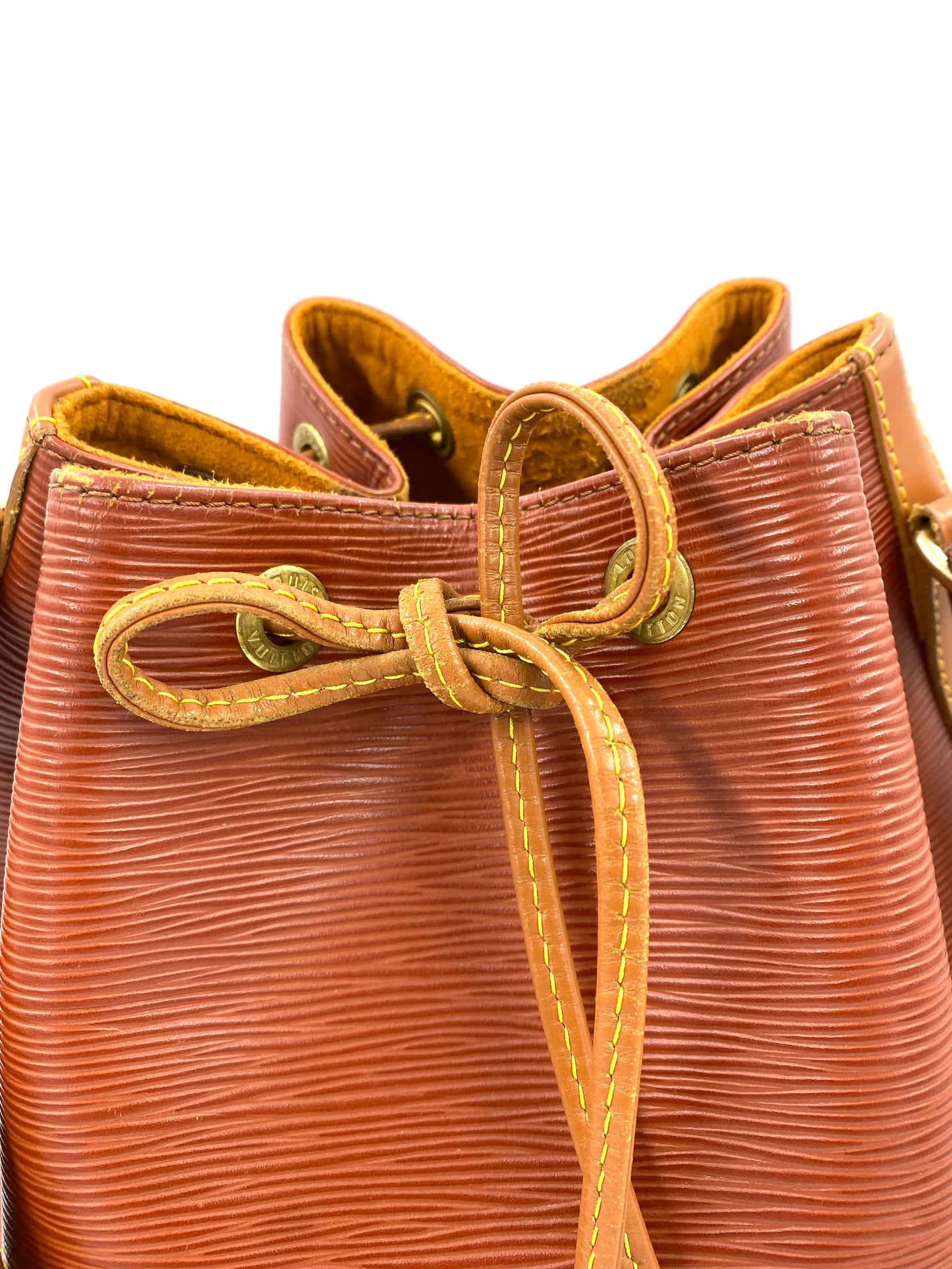LOUIS VUITTON Noe grande Epileder Bicolor cognac