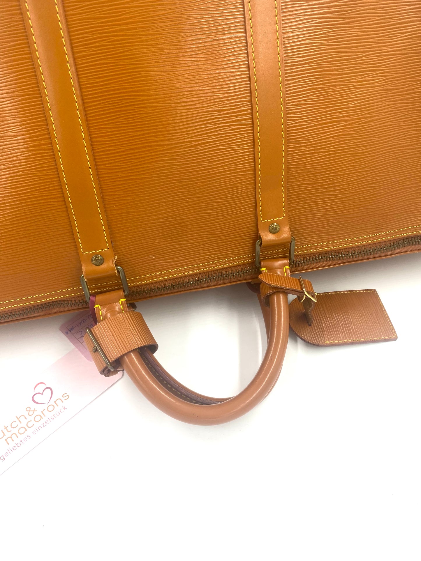 LOUIS VUITTON Keepall 55 Epileder Reisetasche