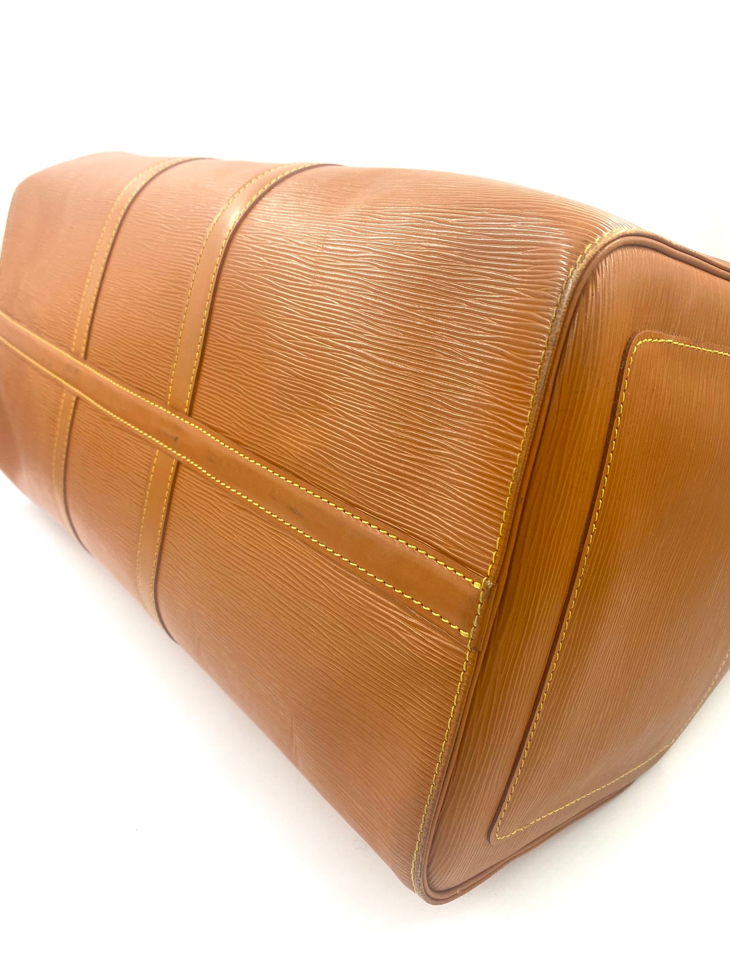 LOUIS VUITTON Keepall 55 Epileder Reisetasche