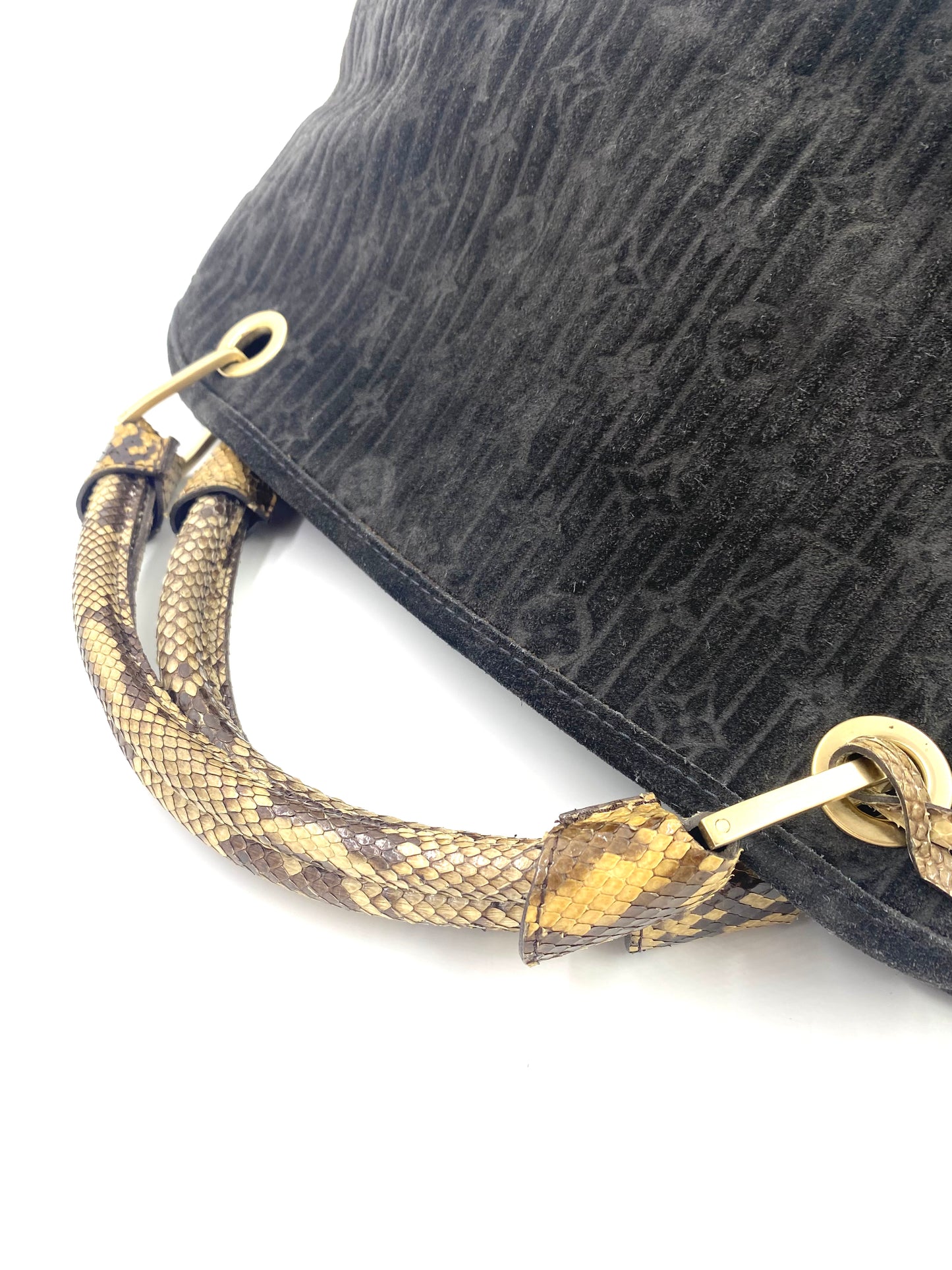 LOUIS VUITTON Whisper Monogram Suede