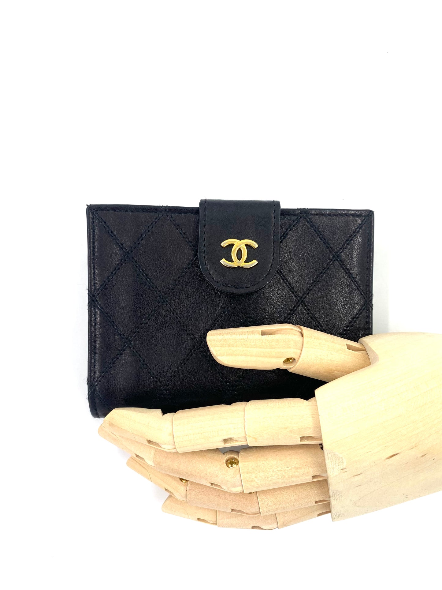 CHANEL Portemonnaie schwarz
