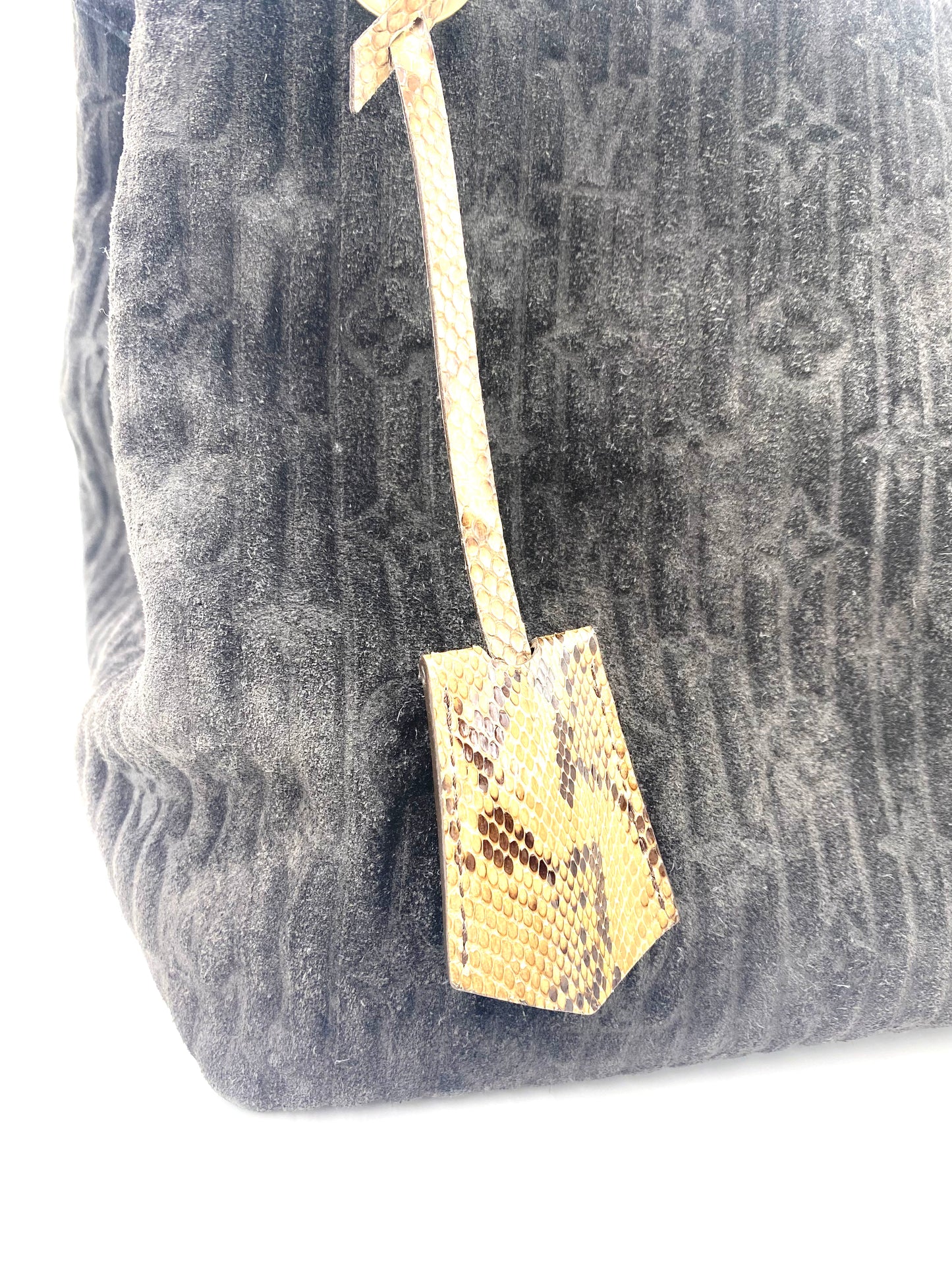 LOUIS VUITTON Whisper Monogram Suede