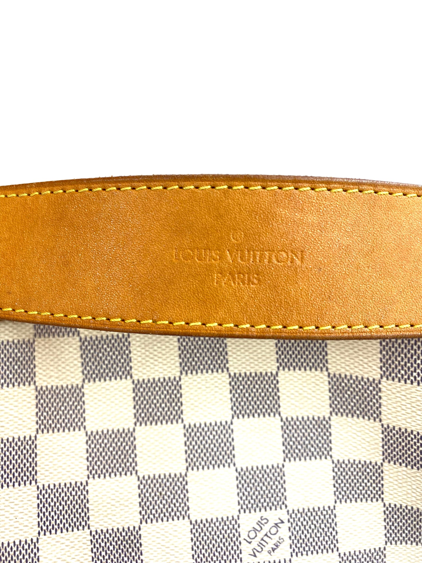 LOUIS VUITTON Delightful MM Damier azur Rose Ballerine