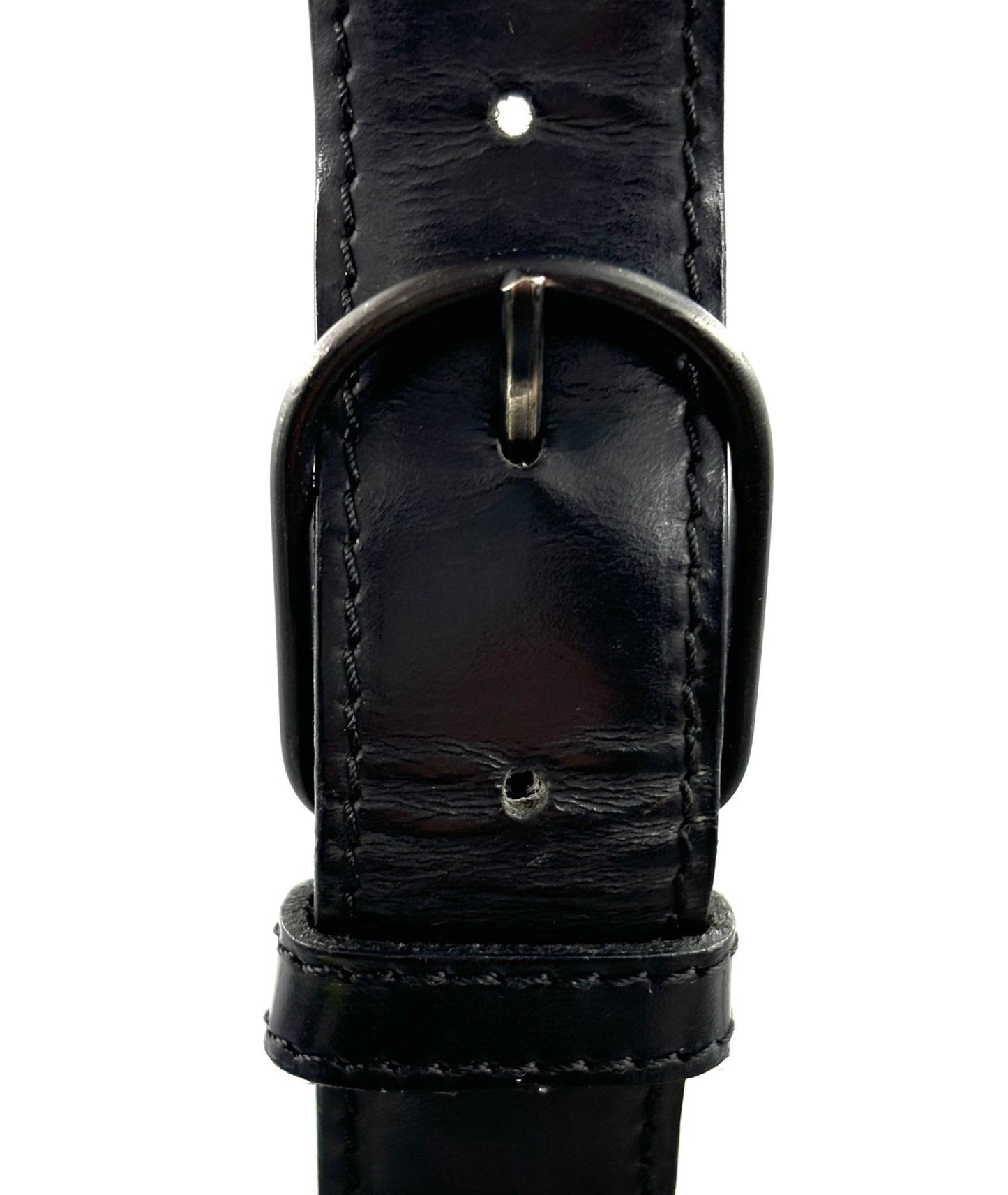 Verstellbarer Schulterriemen der Louis Vuitton Sac D'Paule Epi Tasche in schwarzem Leder mit silberner Schnalle