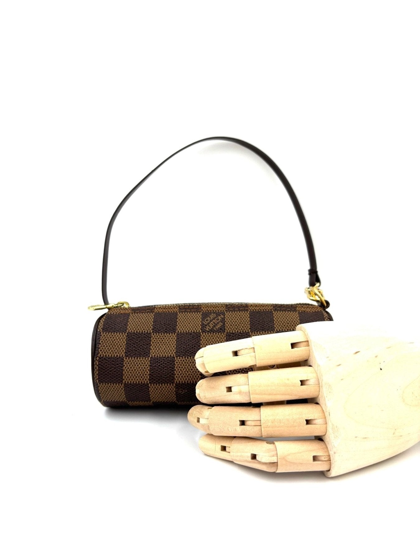 LOUIS VUITTON Mini Papillon Damier Ebene - Clutch & Macarons - unlesbar - Clutch & Macarons -