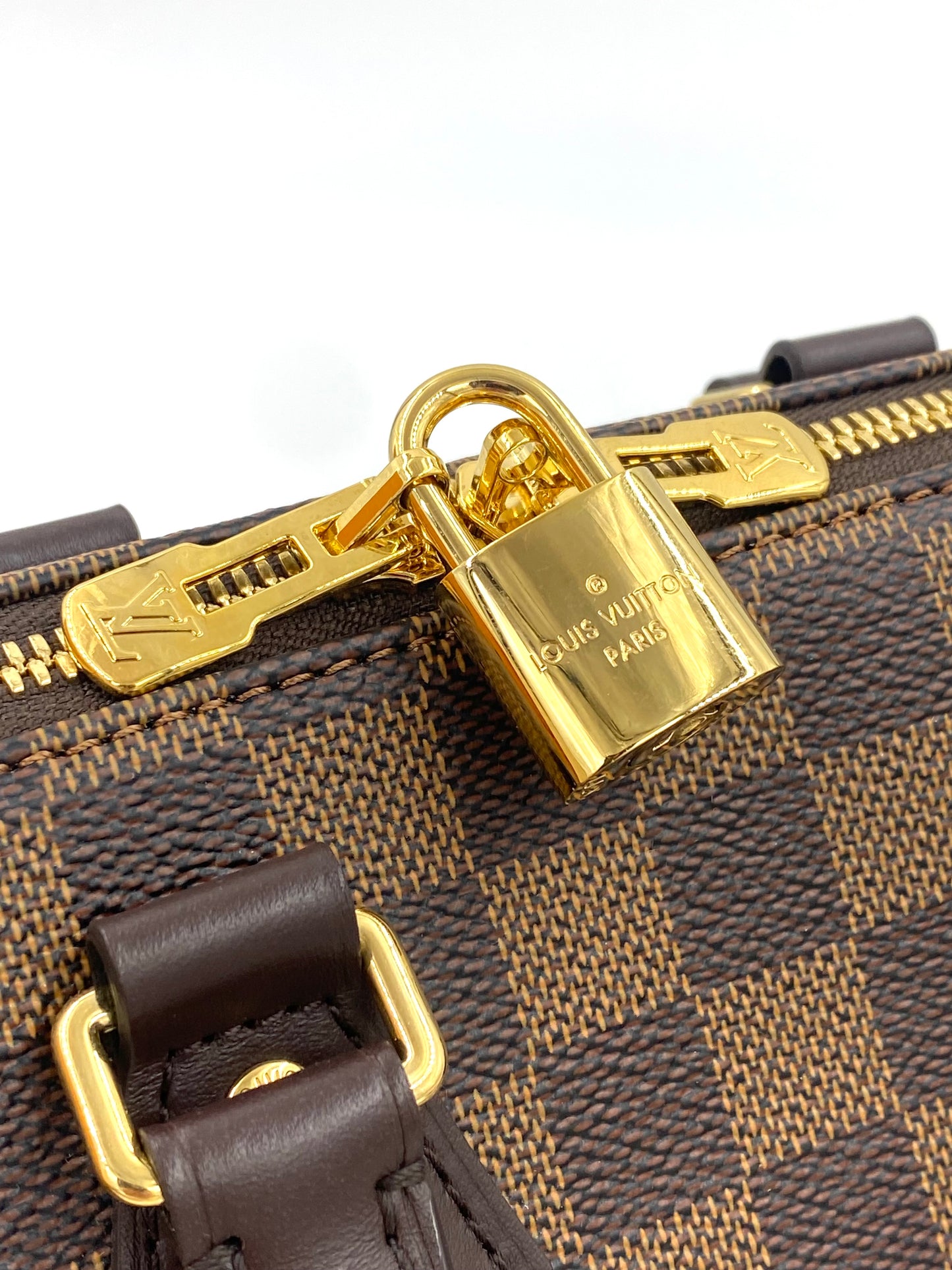 LOUIS VUITTON Speedy Bandouliere 20 Damier ebene