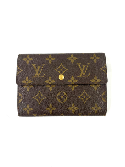 LOUIS VUITTON Porte Tresor Monogram Canvas Portemonnaie