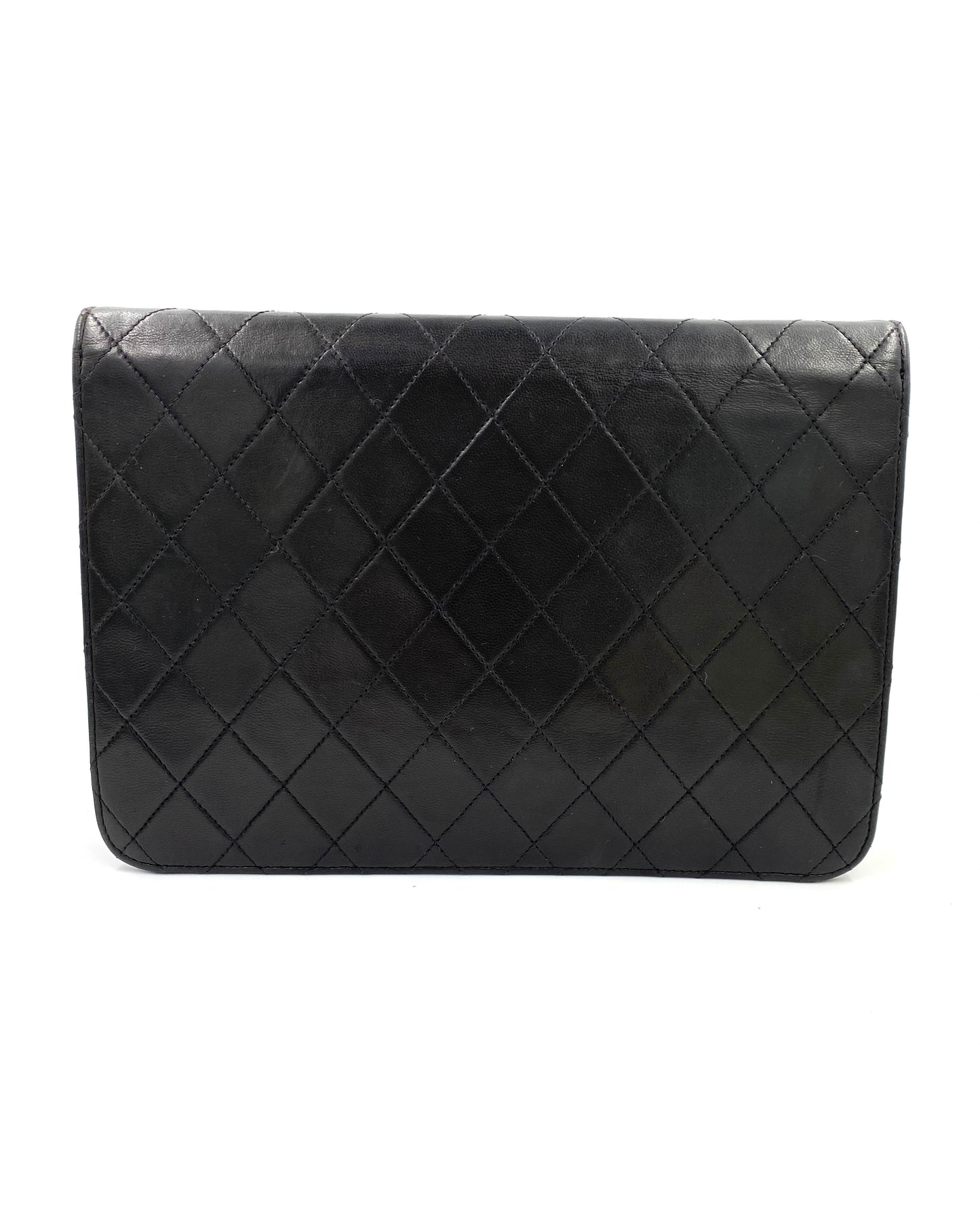 CHANEL Classic Singel Flap Bag medium schwarz