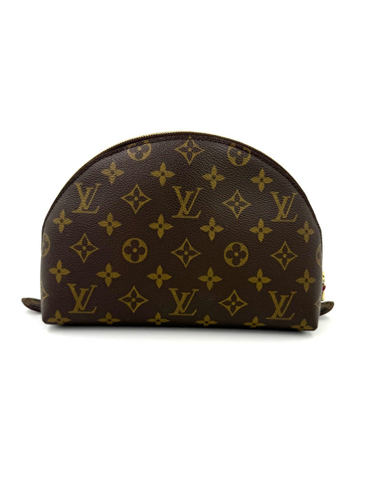 LOUIS VUITTON Trousse Demi Ronde Monogram Canvas - Clutch & Macarons - TH0024 - Clutch & Macarons - 