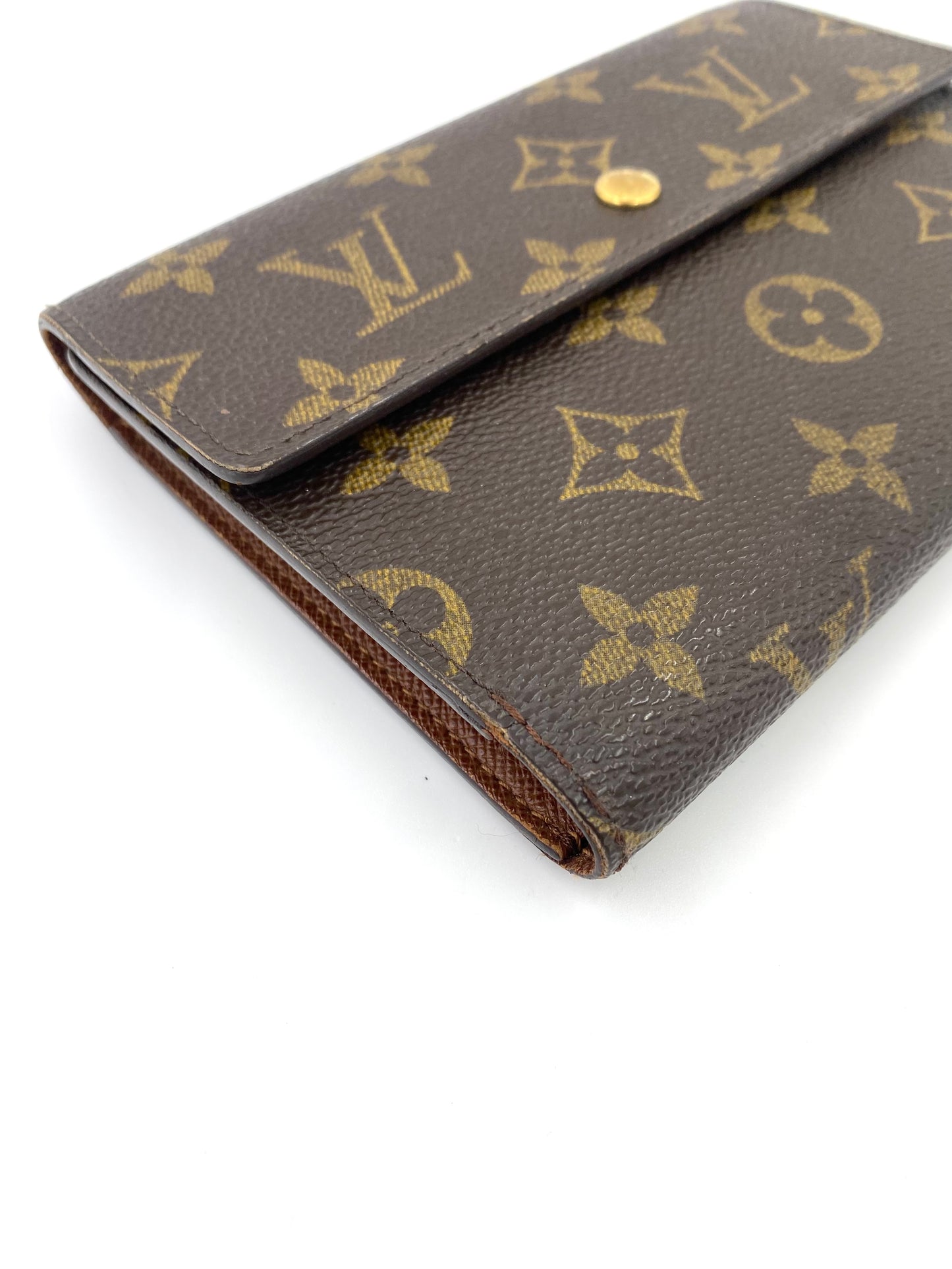 LOUIS VUITTON Porte Tresor Monogram Canvas Portemonnaie