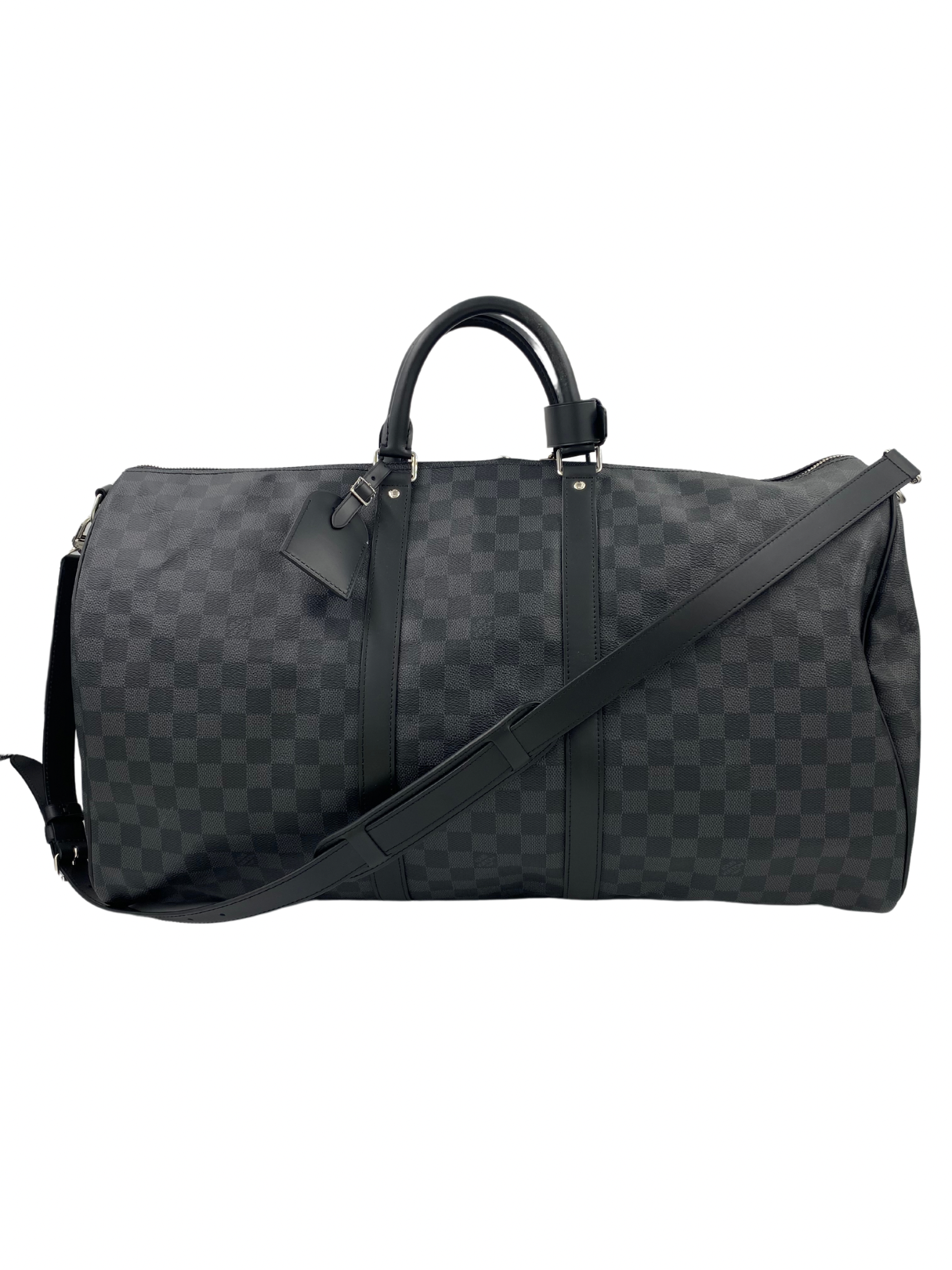 Louis Vuitton Keepall 55 Bandouliere Damier graphite