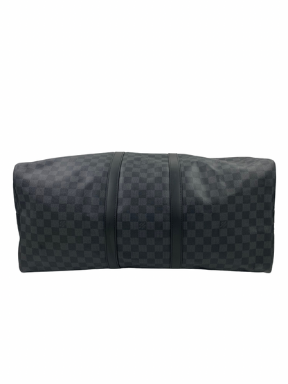 LOIUS VUITTON Keepall Bandouliere 55 Damier Graphite