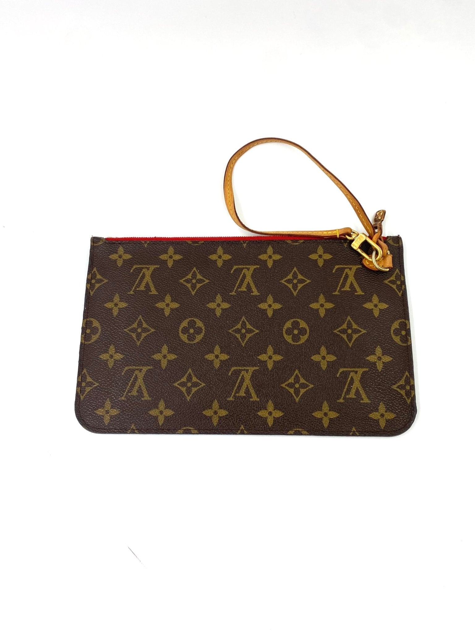 LOUIS VUITTON Neverfull MM Monogram Canvas mit Pochette Pivoine - Clutch & Macarons - CA3194 - Clutch & Macarons - 